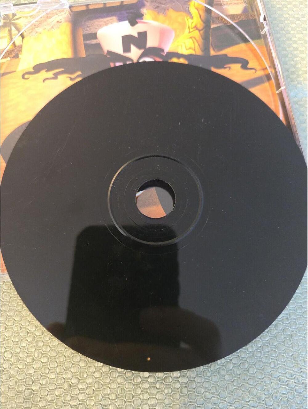 Crash Team Racing CTR Sony PlayStation 1 PS1 Original Black Label Disc - Picture 3 of 4